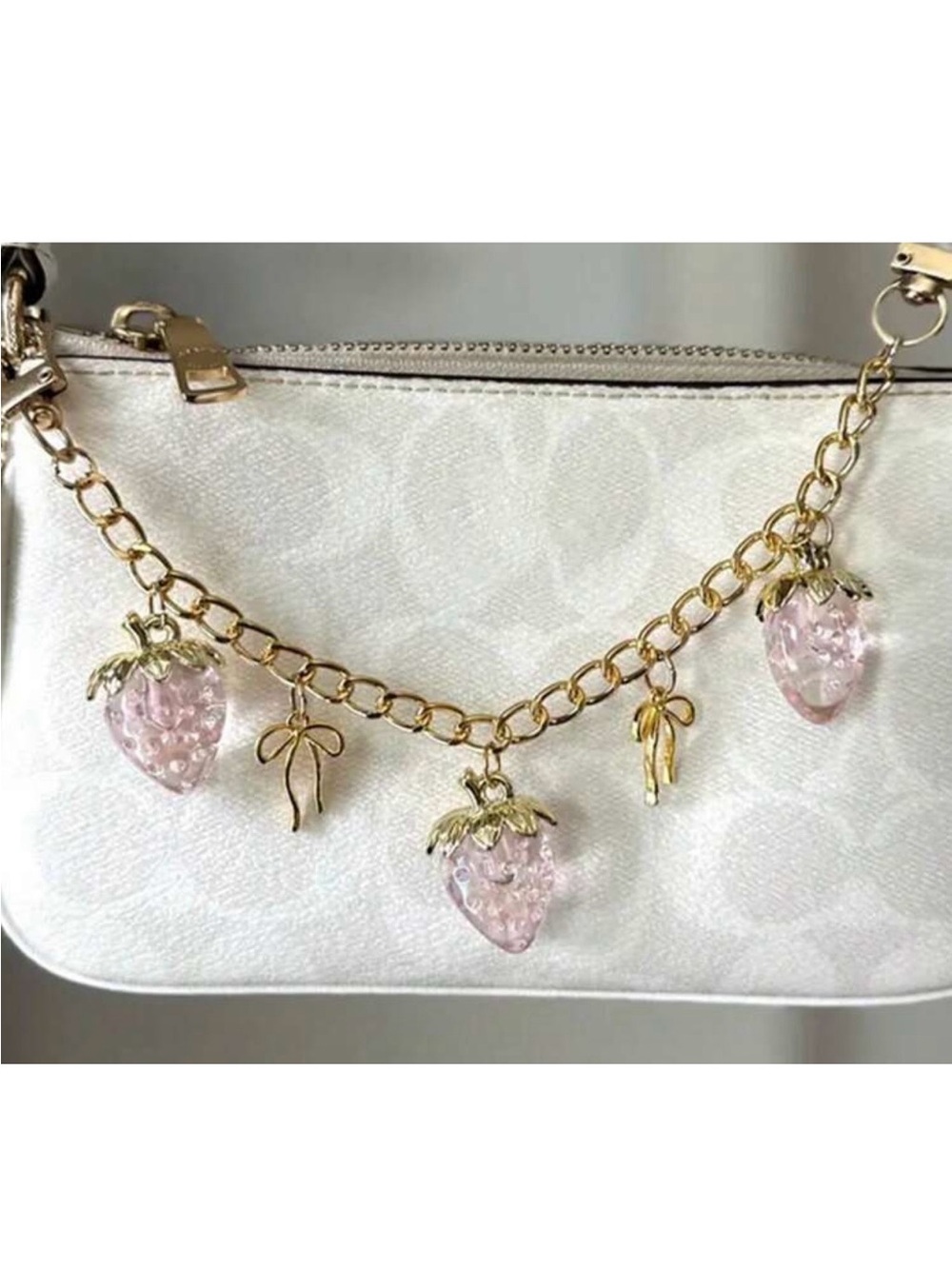 Strawberry Purse Chain/ Charm🍓